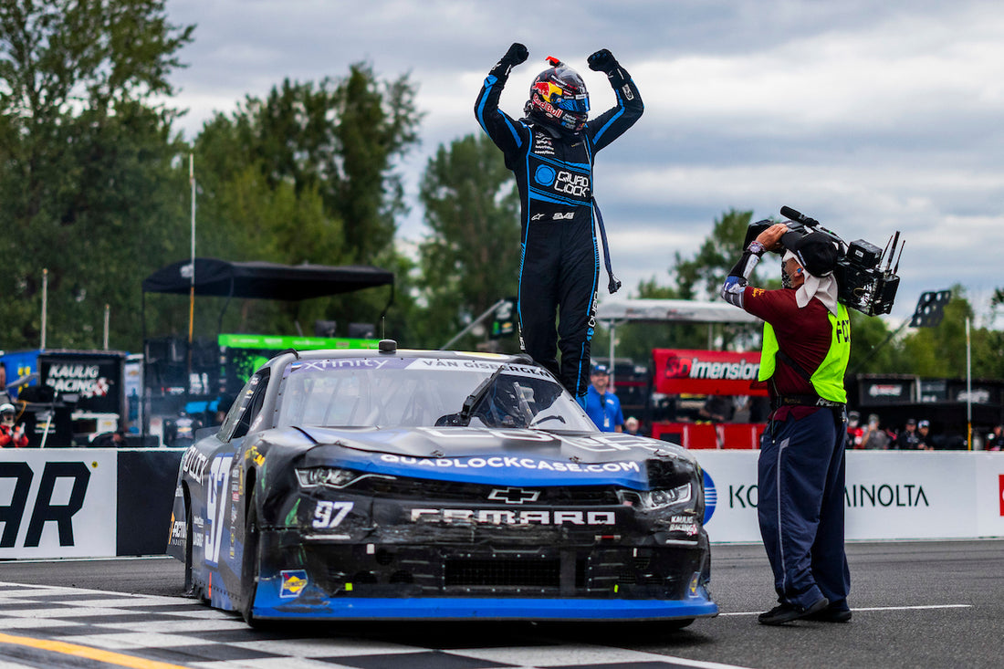 SVG wins his first NASCAR XFinity Race at Portland International Raceway 🏆